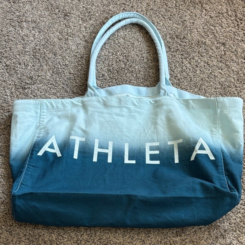 Athleta Canvas Tote Bag. B5